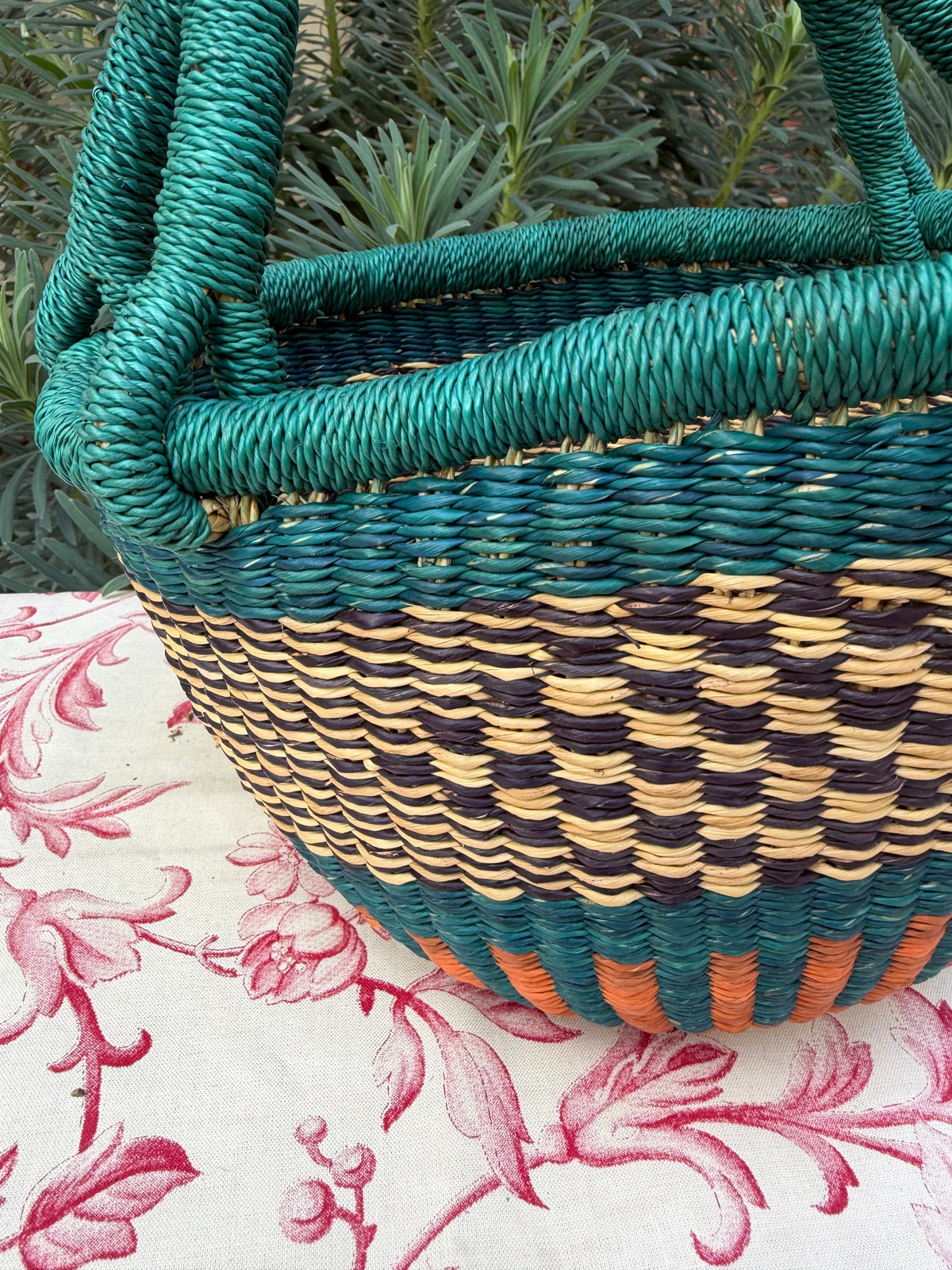 ￼ HAND WOVEN BASKET