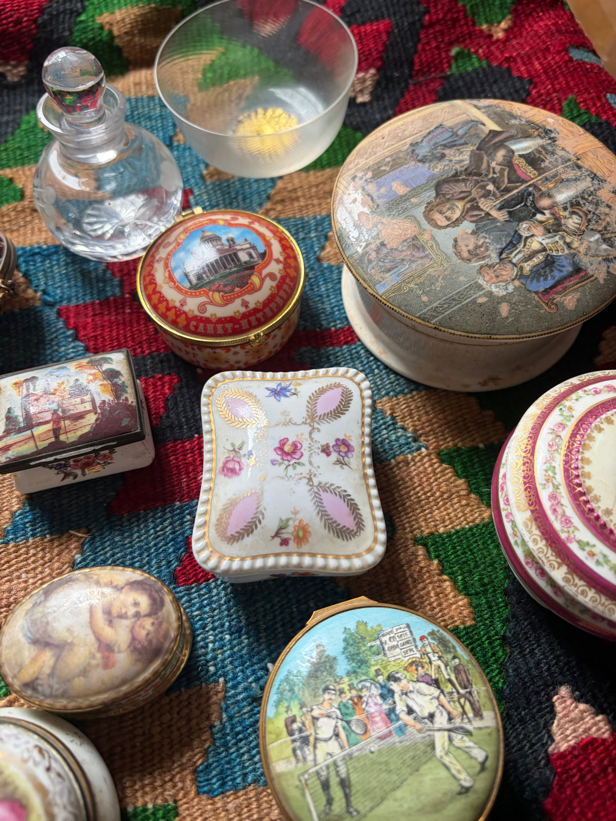COLLECTION OF BOXES