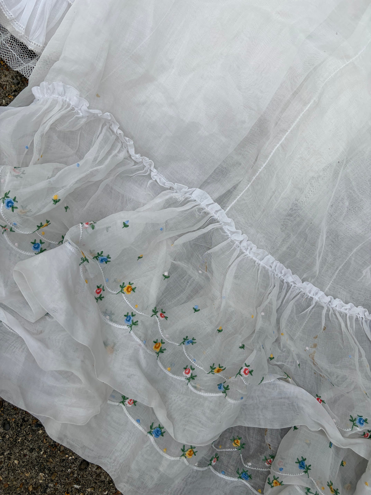 EMBROIDERED VOILE