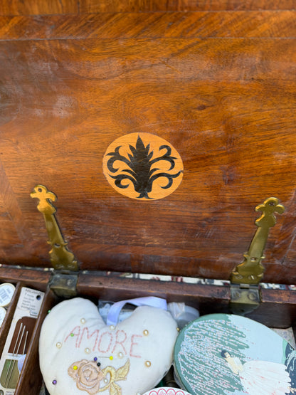 ANTIQUE WALNUT BOX