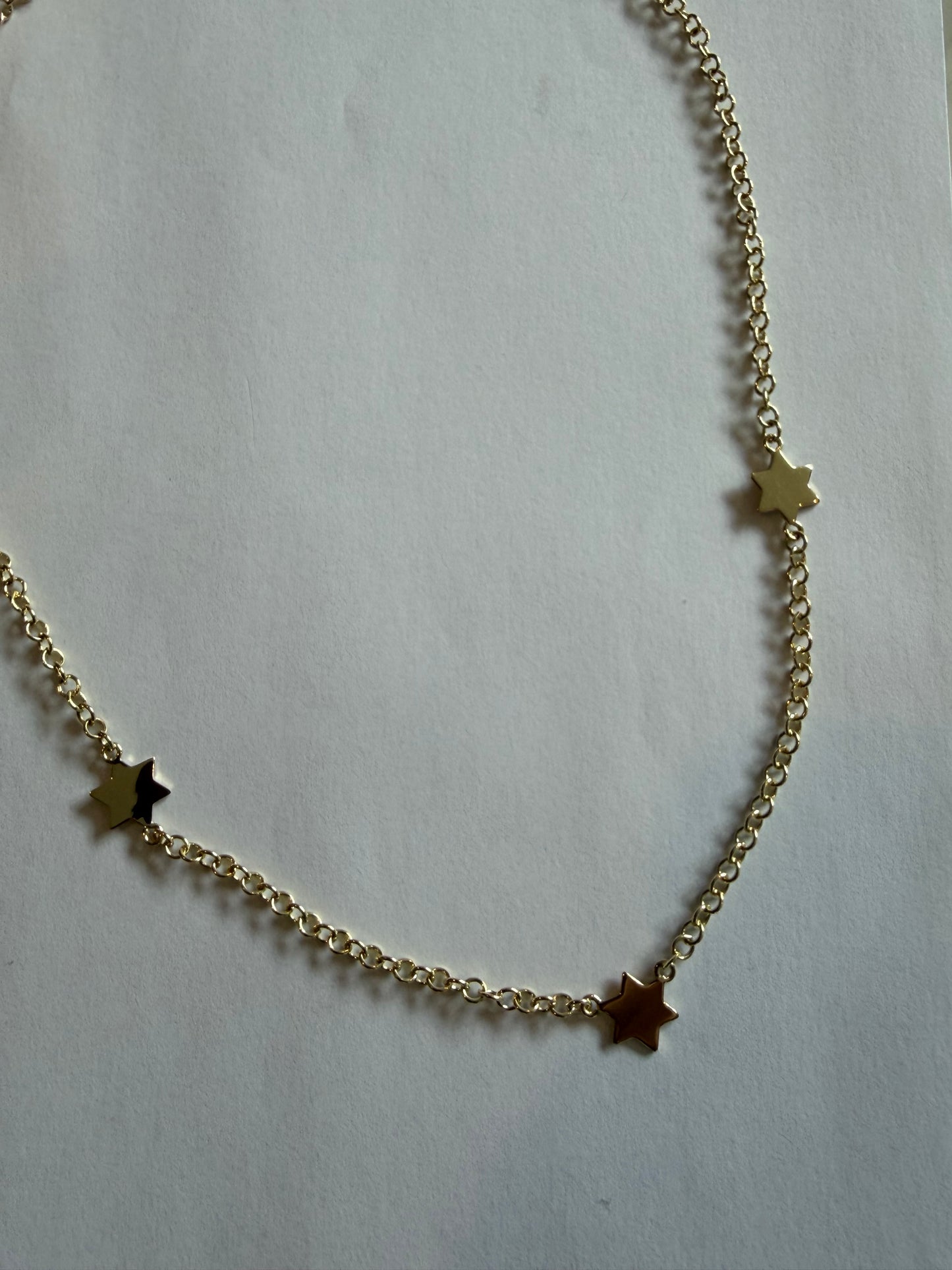 HEARTS AND STAR NECKLACE