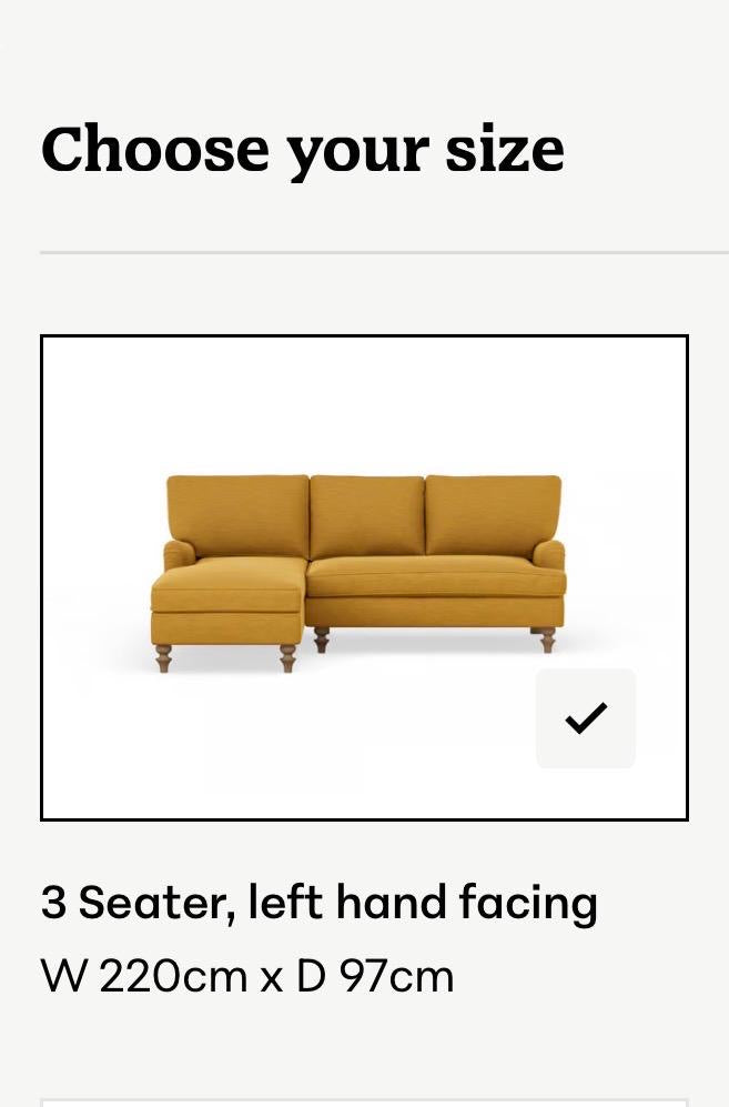 YELLOW CORNER SOFA