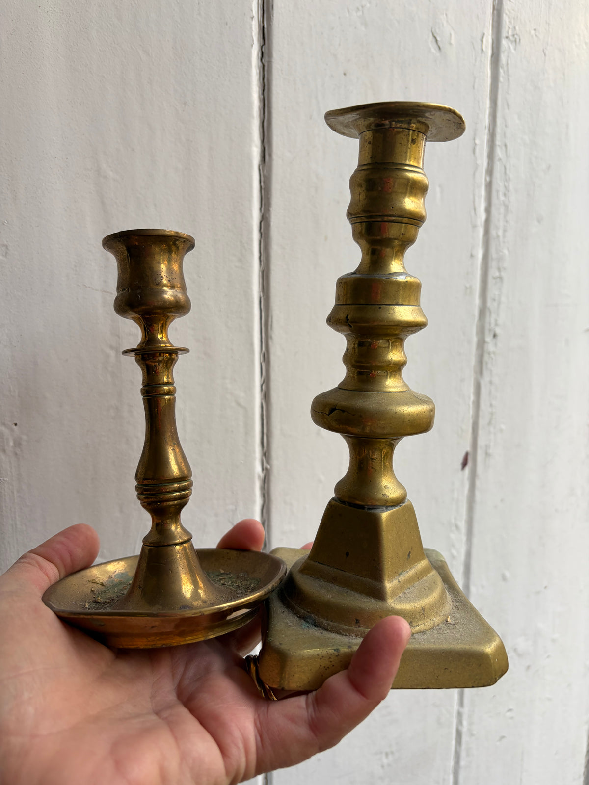 BRASS CANDLESTICKS