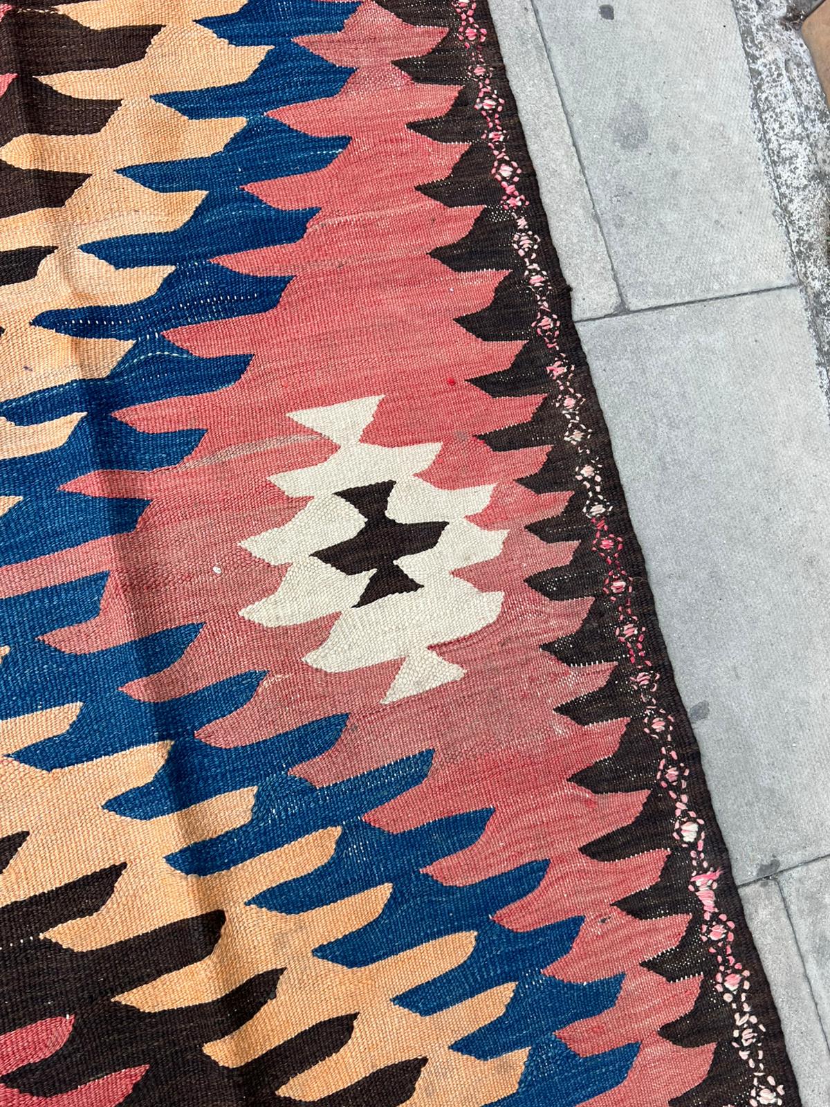 LARGE PINK KILIM