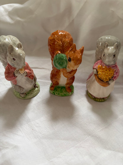 BEATRIX POTTER SQUIRRELS