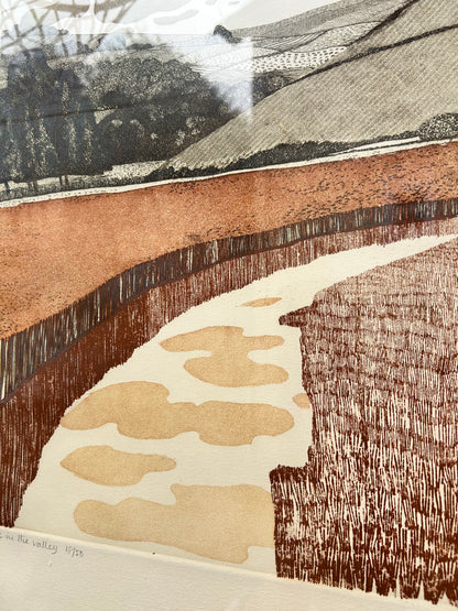 FRAMED WOODCUT