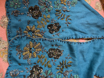 BLUE SCARF
