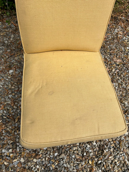 YELLOW SLIPPER CHAIR