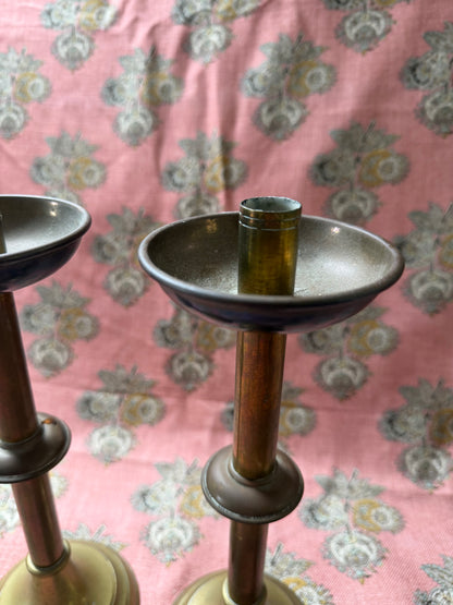 BRASS CANDLESTICKS