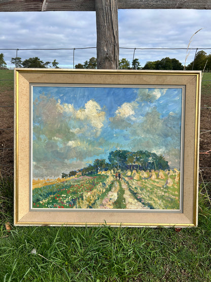 OIL ON BOARD