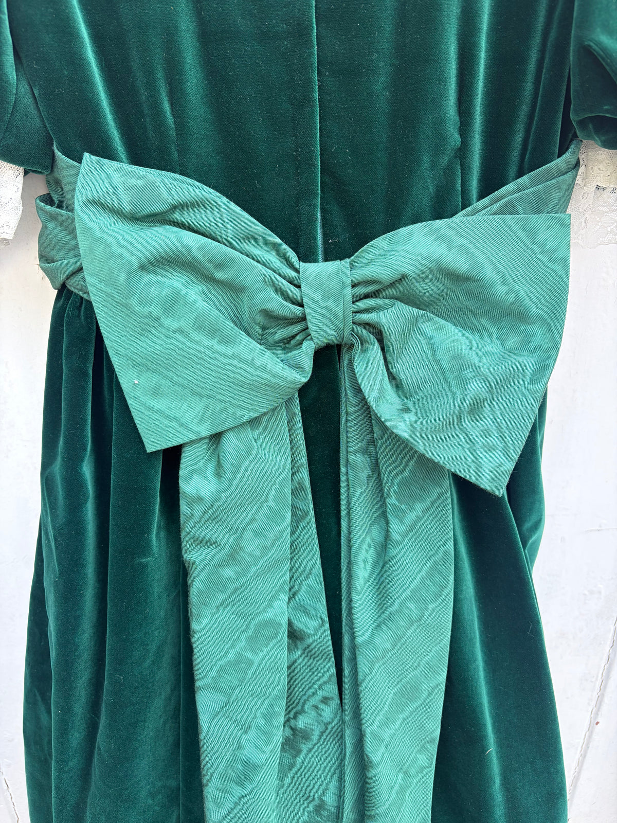 VELVET BRIDESMAID DRESS