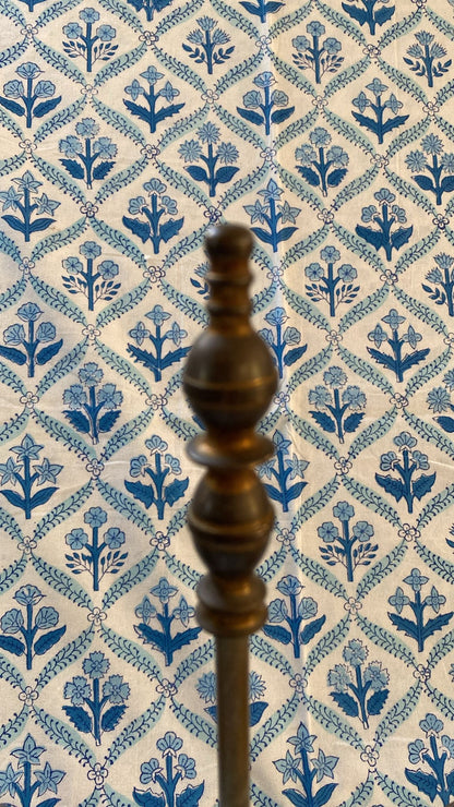 DOUBLE BRASS CANDLESTICK