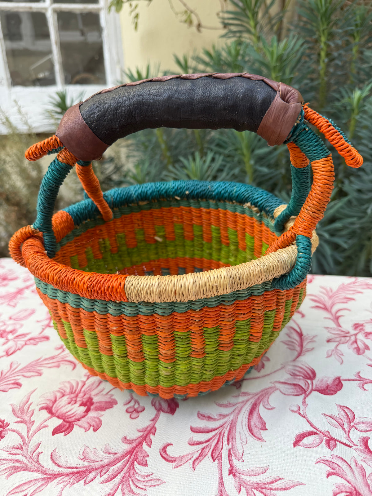 HAND WOVEN BASKET