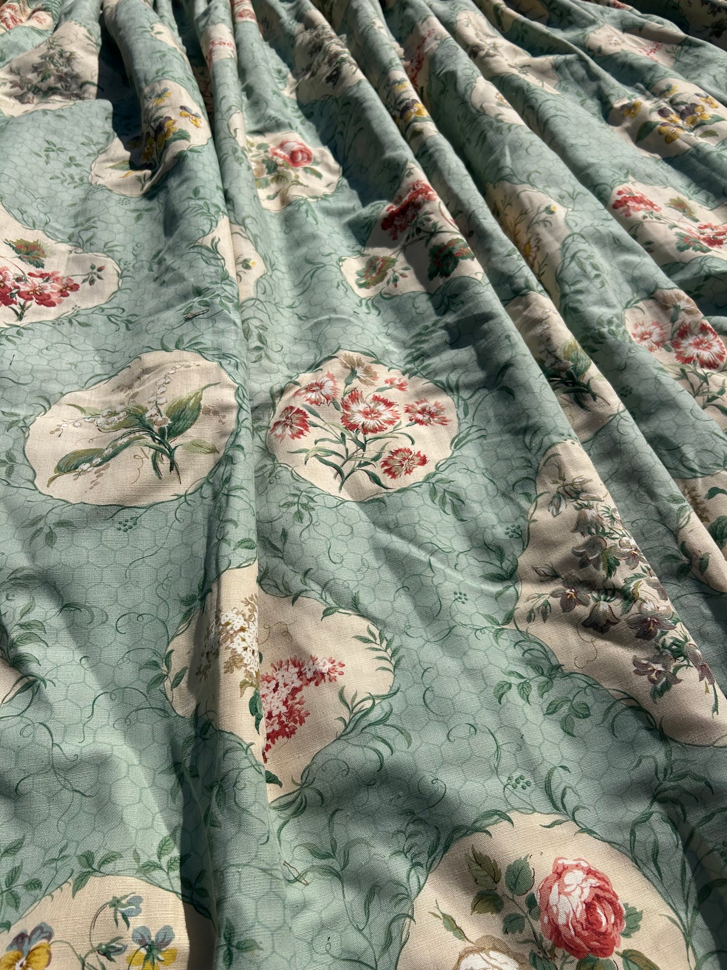 COLEFAX BLUE CURTAINS