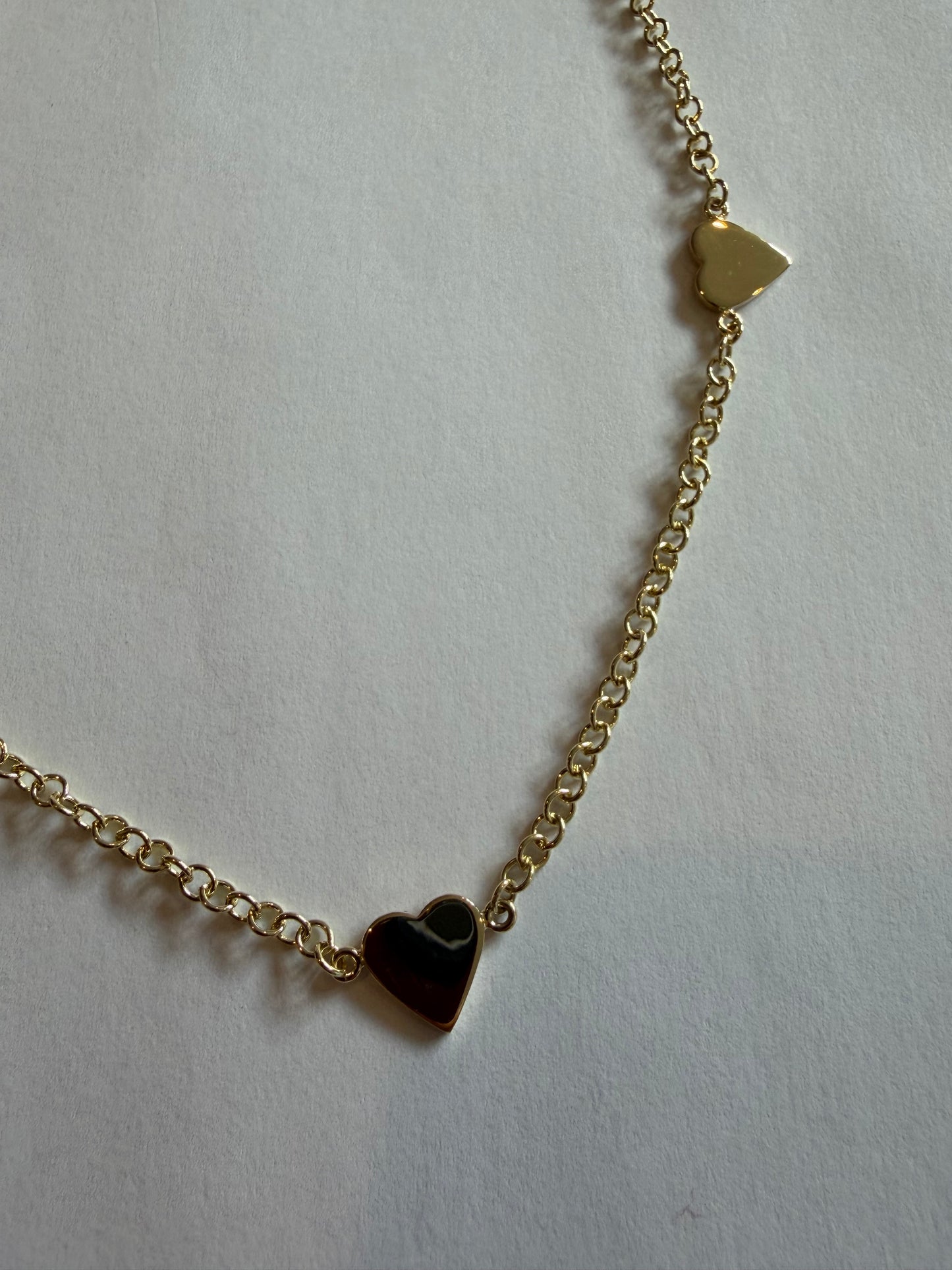 HEARTS AND STAR NECKLACE