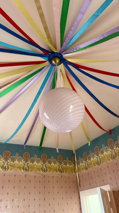 VINTAGE GLASS LIGHT