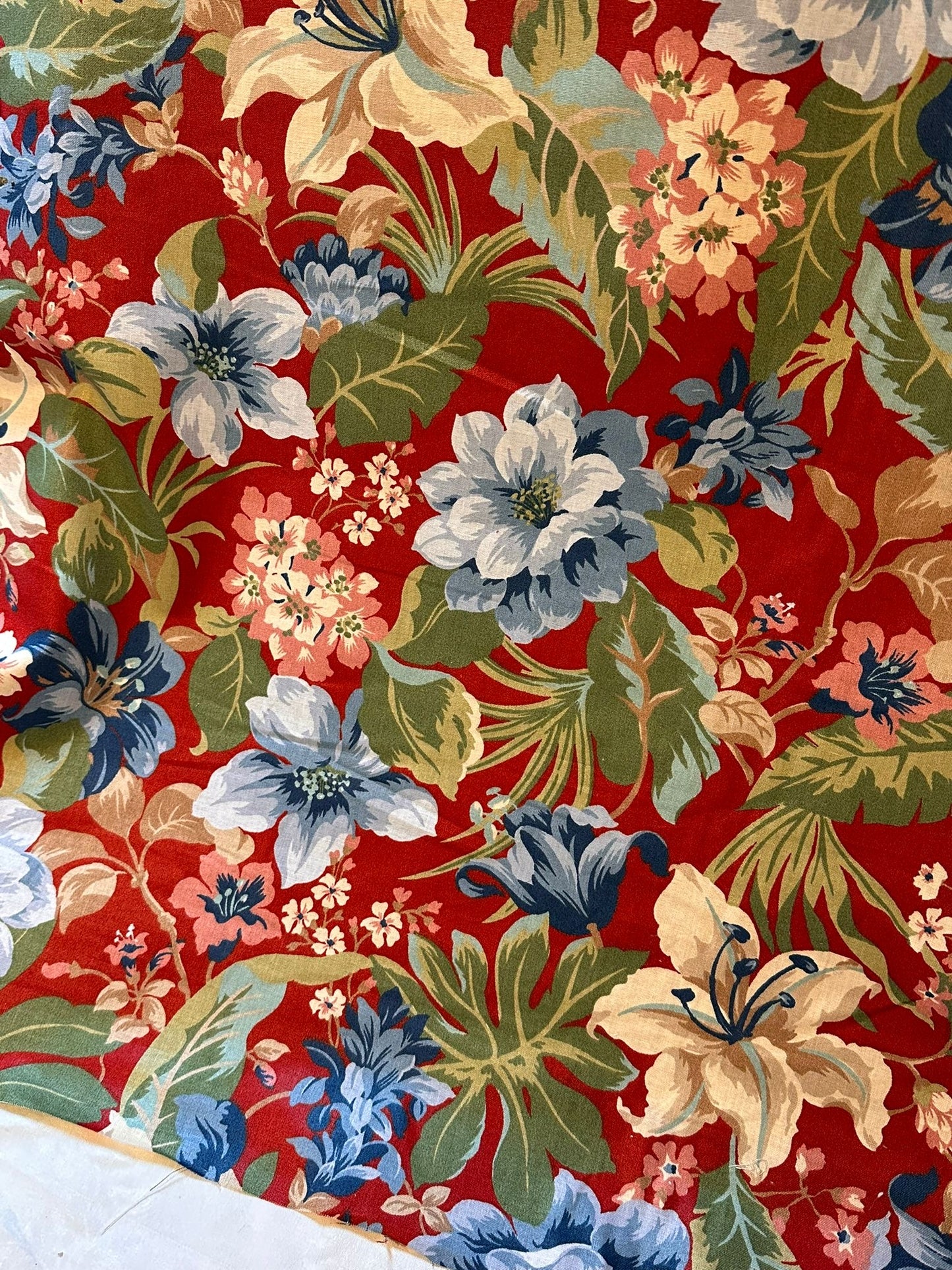 7m FLORAL COTTON