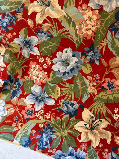 7m FLORAL COTTON