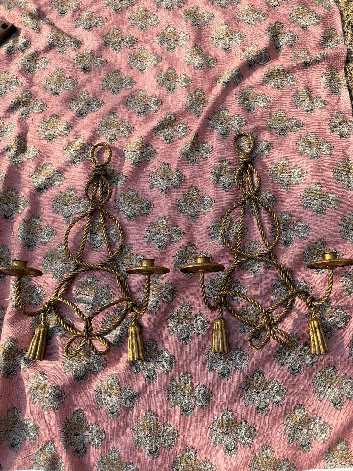BRASS SCONCES