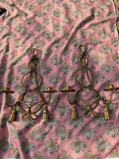 BRASS SCONCES