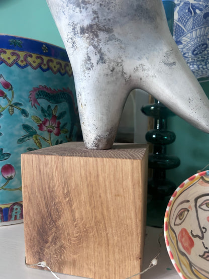 STONE SCULPTURE OF AN OWL