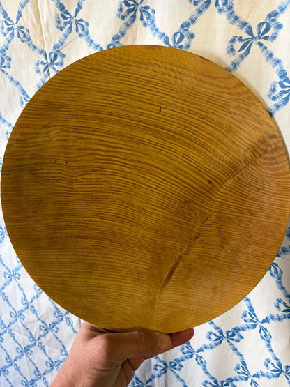 WOODEN PLATE