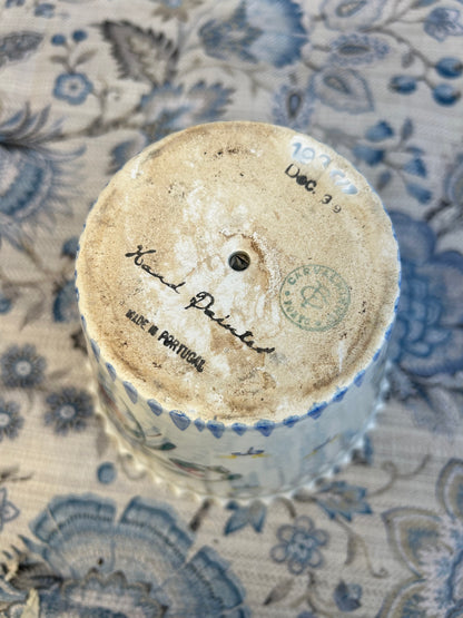 HAND PAINTED POT