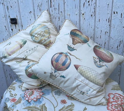 HOT AIR BALLOON CUSHIONS