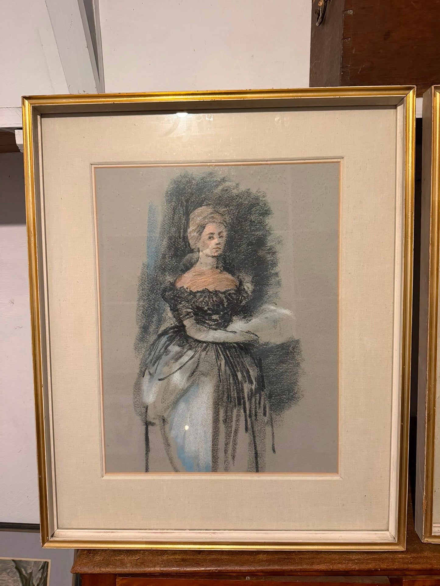 A PAIR OF SKETCHES