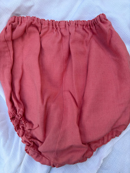 LINEN SHORTS