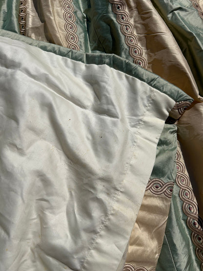 SINGLE SILK CURTAIN (COLEFAX)