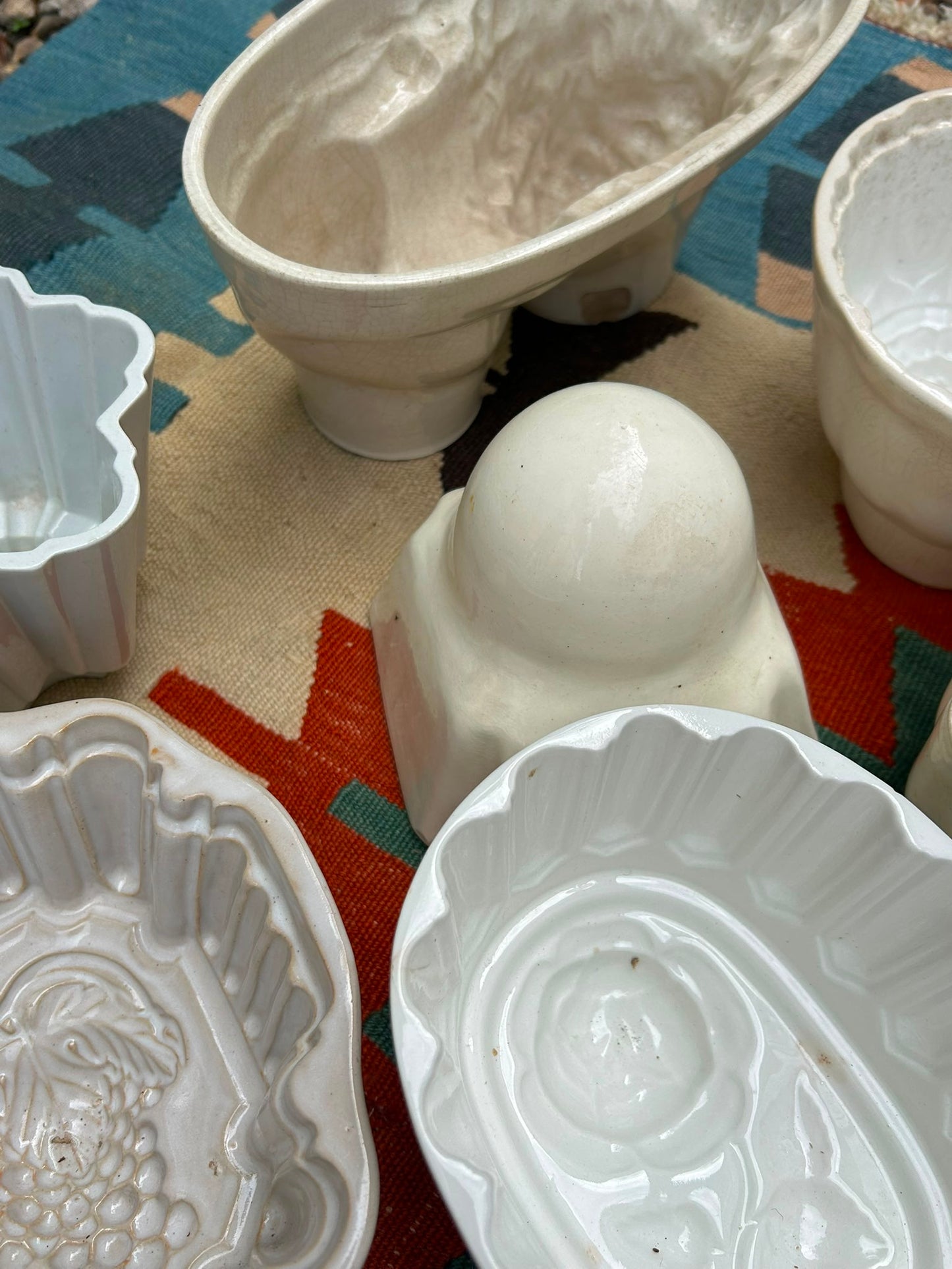 19th C JELLY MOULDS