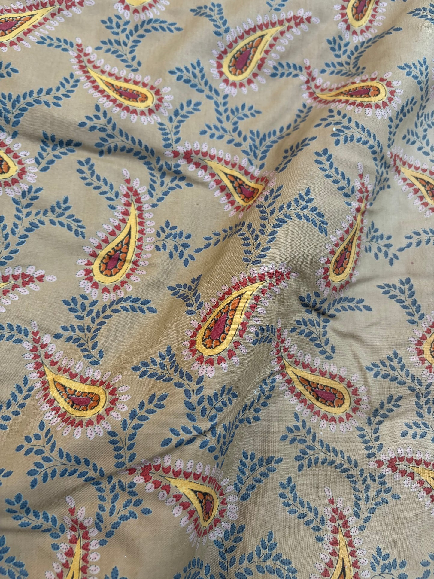 SILK PAISLEY CURTAINS