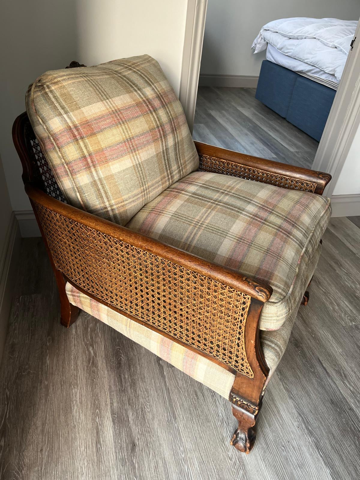 CANE BACKED CHAIR