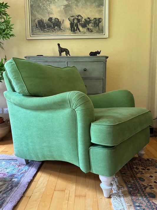 GREEN ARMCHAIR