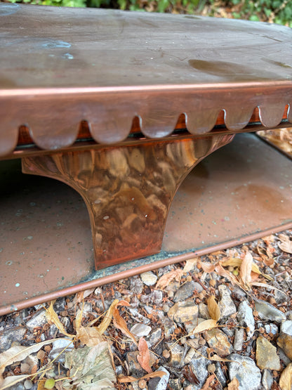 COPPER WARMING PLATE