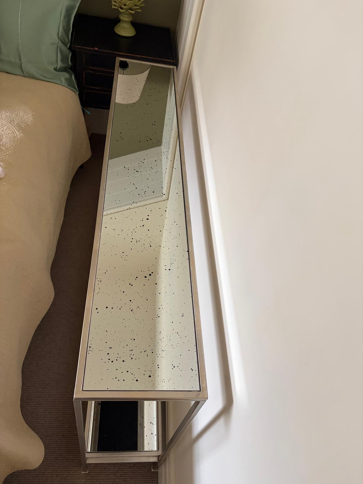 MIRRORED CONSOLE TABLE