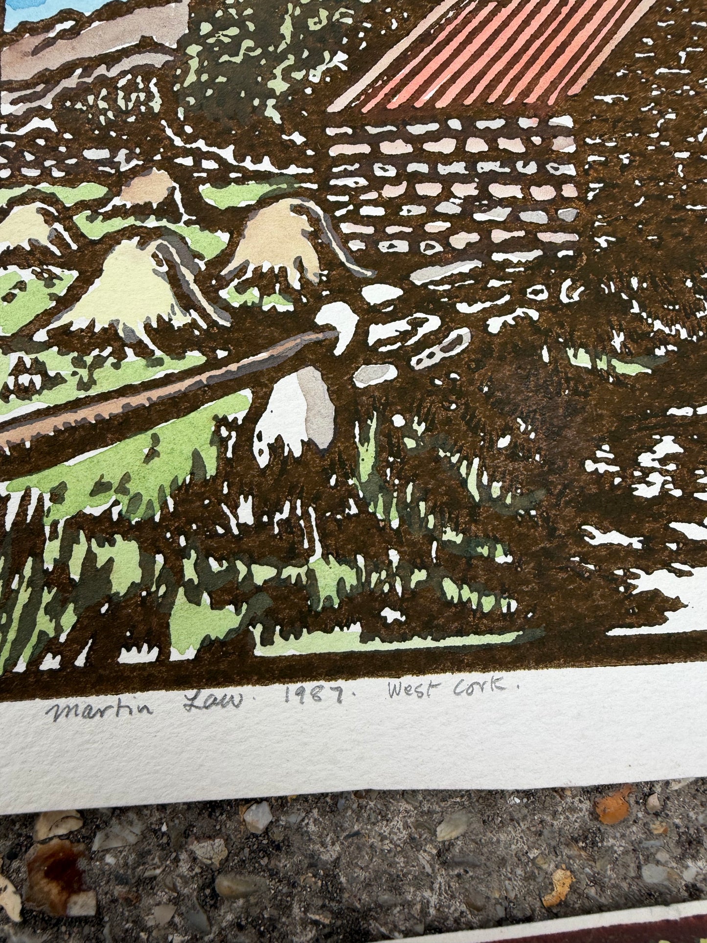 WOODCUTS x 3