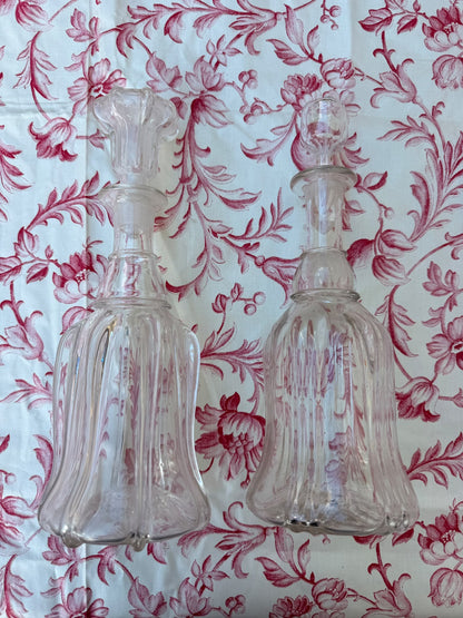 PAIR DECANTERS