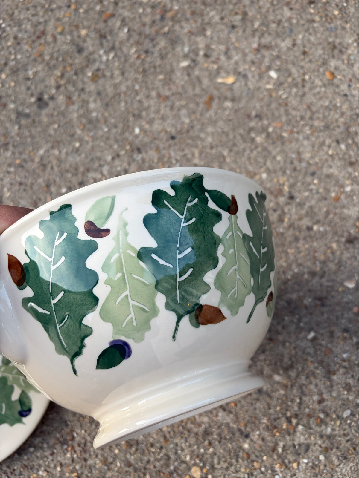 OAK LEAF POT