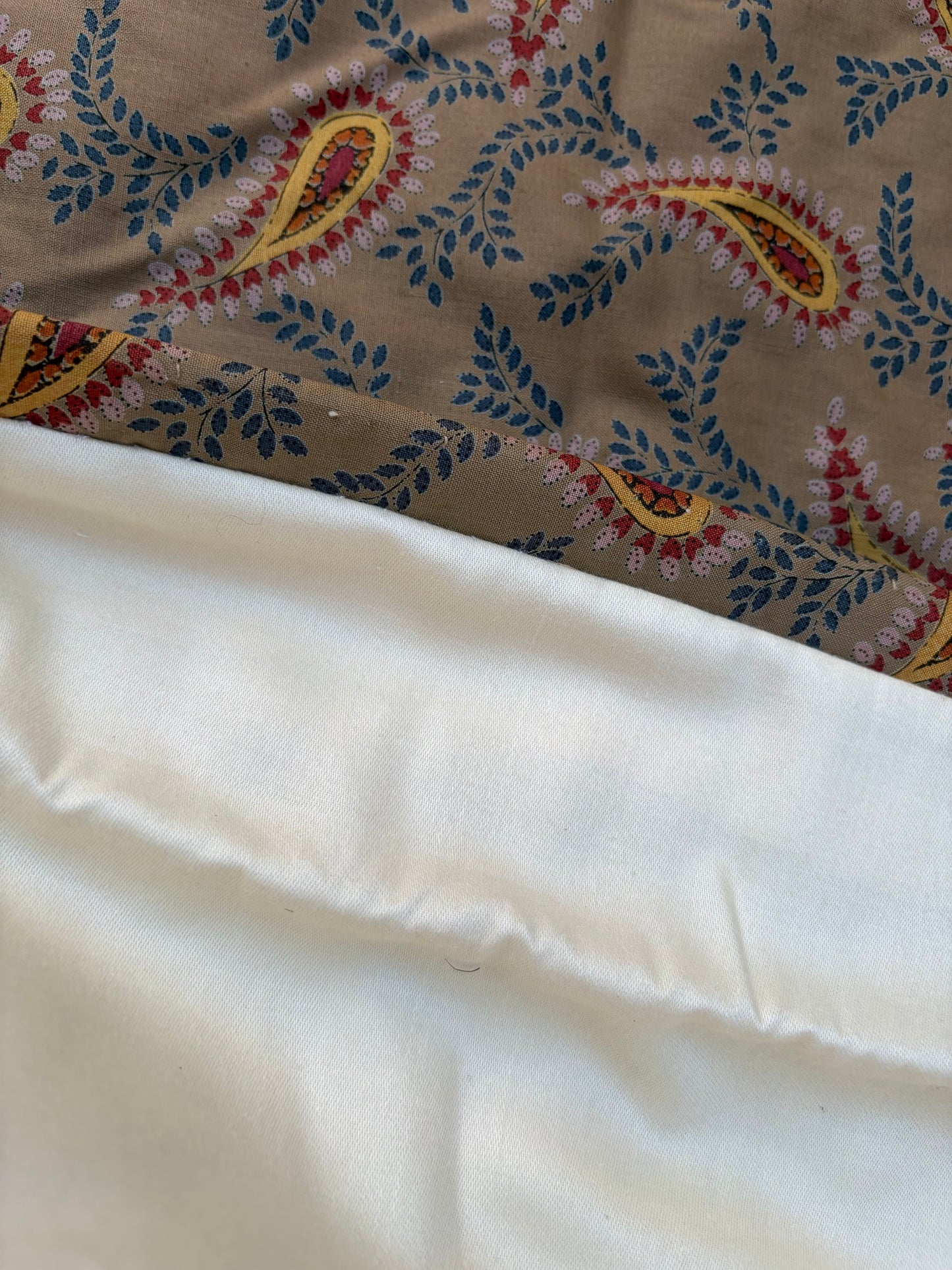 SILK PAISLEY CURTAINS