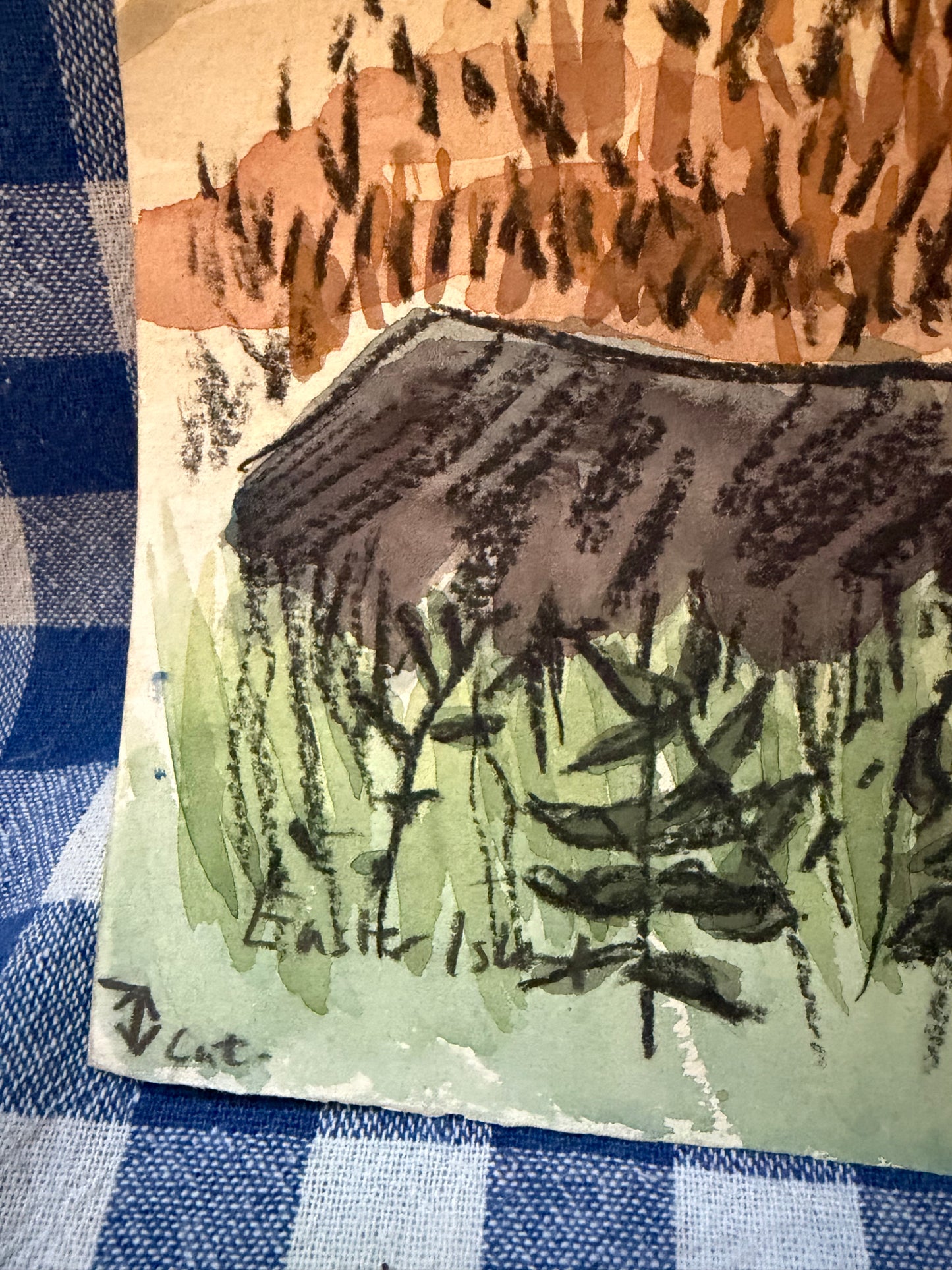 MILLINGTON DRAKE WATERCOLOUR