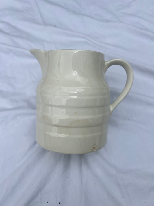 WHITE MILK JUG
