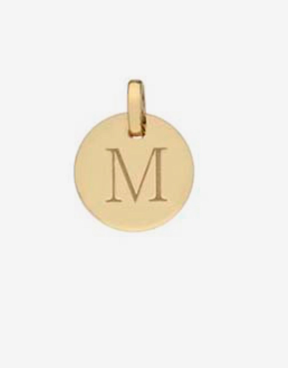 GOLD INITIAL DISC