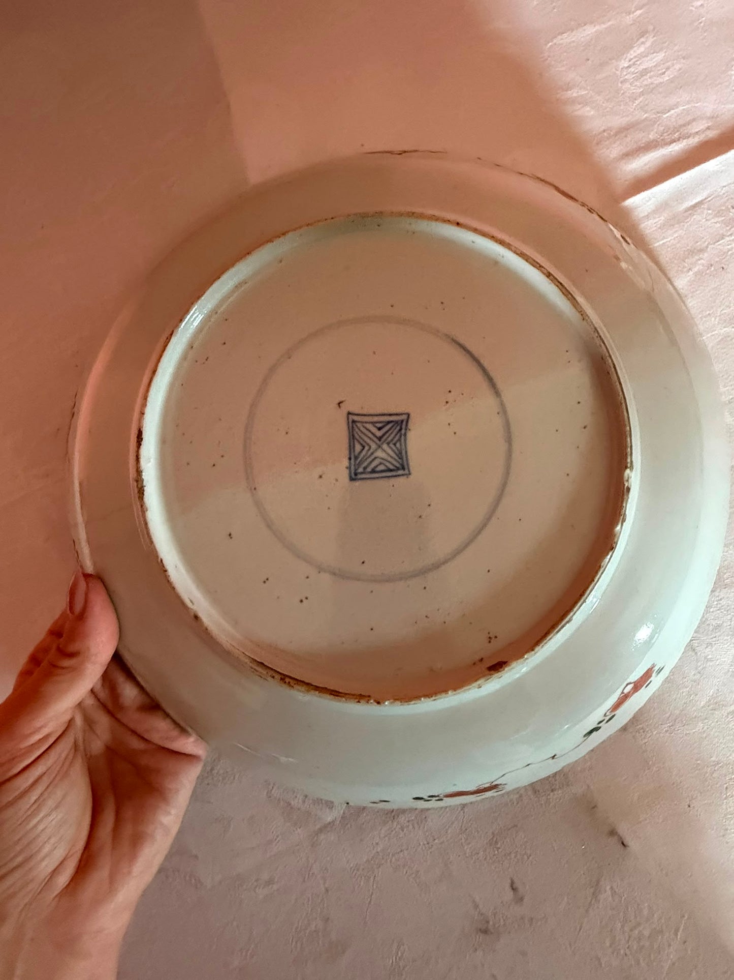 PLATE HAND PAINTED