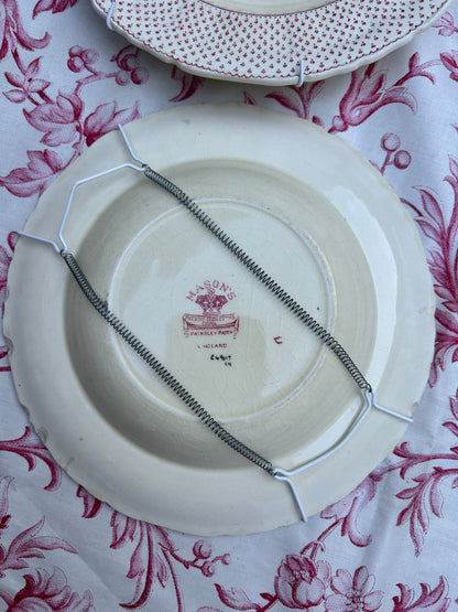 PAIR OF PLATES