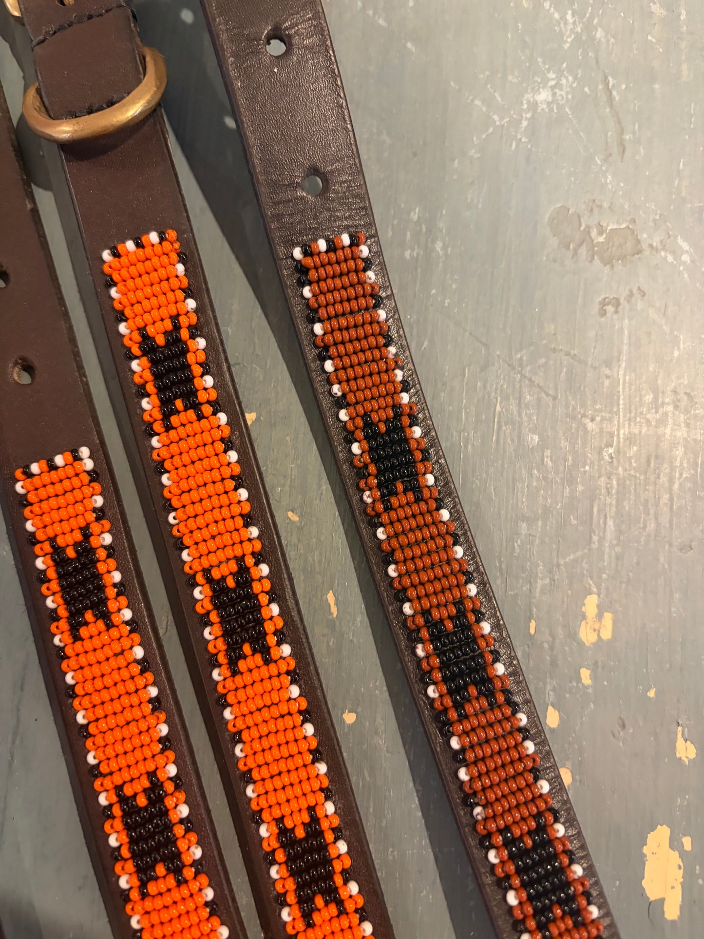 BEADED DOG COLLARS