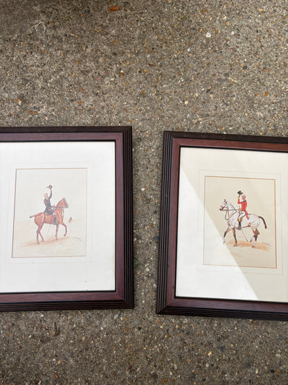 PAIR OF PRINTS