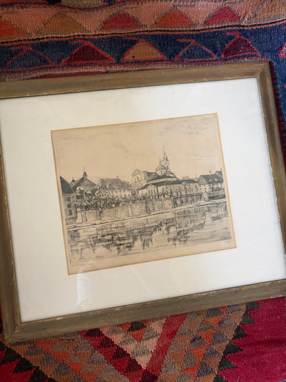DRAWING EUROPEAN CITY