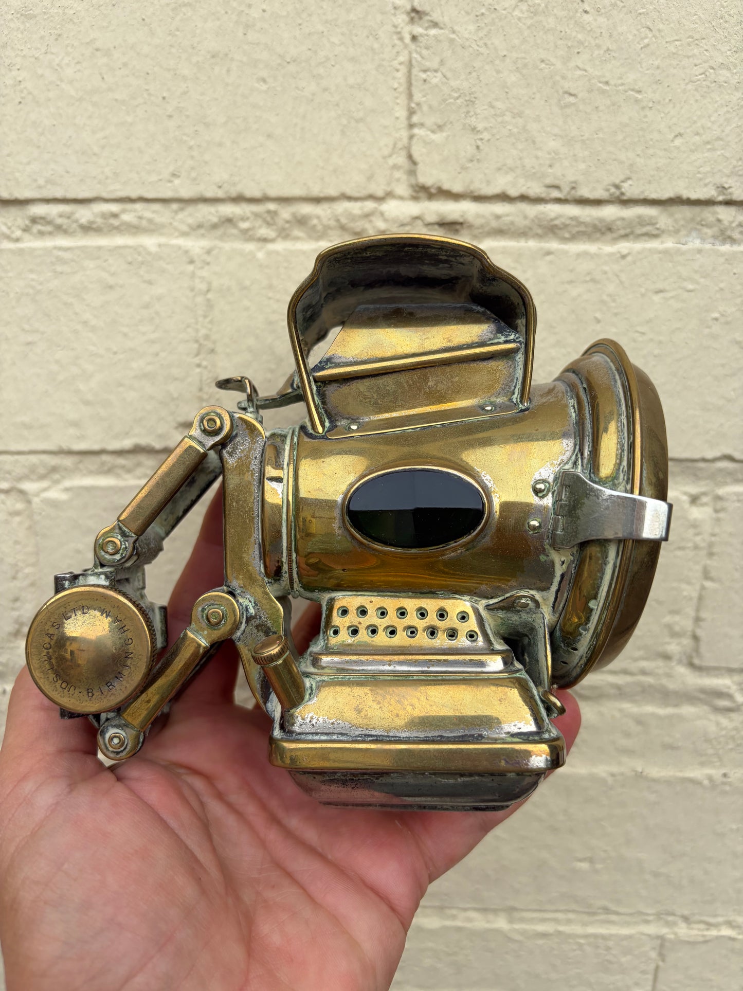 ANTIQUE BICYCLE LIGHT